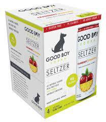 GOOD BOY CRANBERRY & PINEAPPLE SELTZER 355ML 4CAN