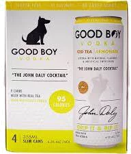 GOOD BOY THE JOHN DALY ICED TEA & LEMONADE COCKTAIL 355ML 4CAN