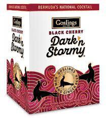 GOSLING'S DARK & STORMY BLACK CHERRY 4CAN