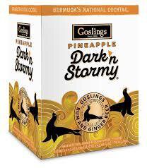 GOSLING'S DARK & STORMY PINEAPPLE 4CAN