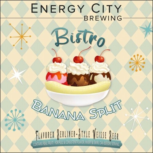 Energy City Bistro Banana Split Sundae