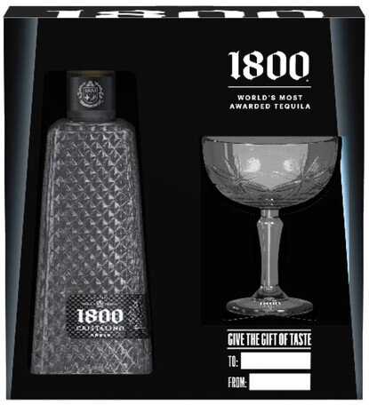 Cristalino Anejo W Coup Glass