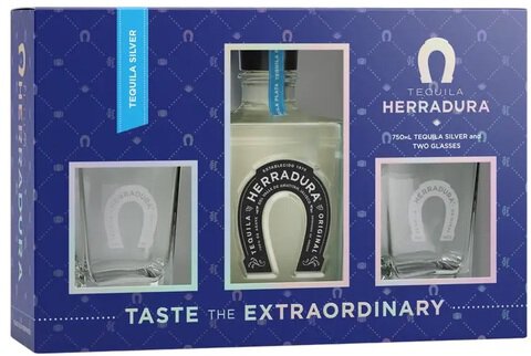 Herradura Silver Tequila Gift Set