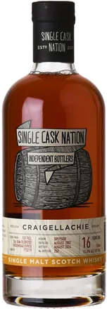 Single Cask Nation 16 Year Craigellachie Year Single Malt Scotch
