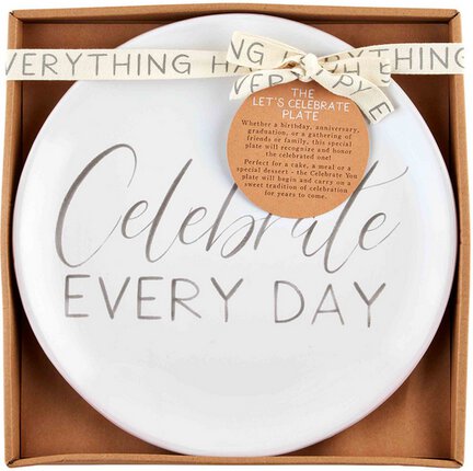 Celebrate Every Day Plate