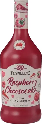 Fennellys Raspberry Cheesecake Irish Cream Liqueur 750ml