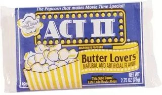 Microwave Popcorn Butter 2.75oz