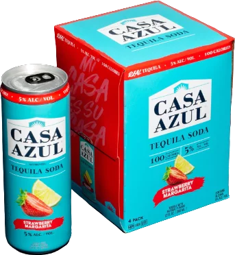 Casa Azul Strawberry Margarita Tequila Soda