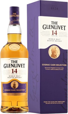 Glenlivet 14 Year Single Malt Cognac Barrel Finish
