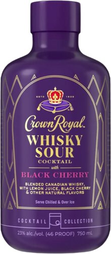 Crown Royal Whisky Sour Cocktail Black Cherry