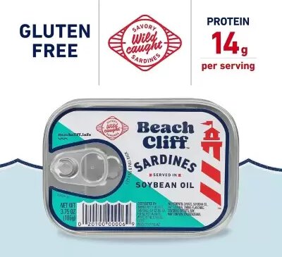 Beach Cliff Sardines Water