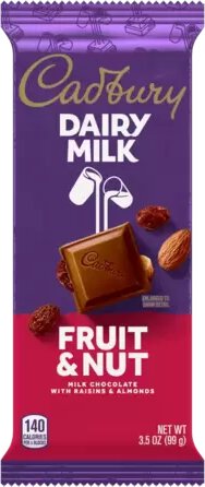 Cadbury Dairy milk Fruit & Nut 45g