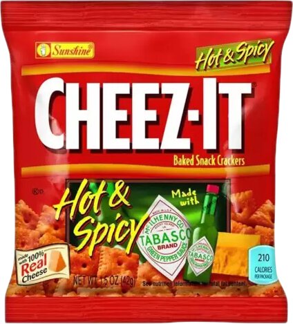 Cheez It Hot & Spicy 3oz