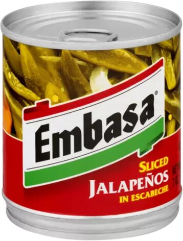 Embasa Sliced Jalapenos
