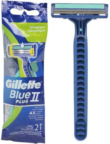 Gillette Razor Blue2 Plus Pivot (2pack)