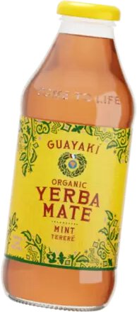 Guayaki Organic Yerba Mate Tea Mint Terere 16oz Btl