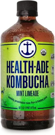 Health-Ade Organic Kombucha Mint Limeade 16oz