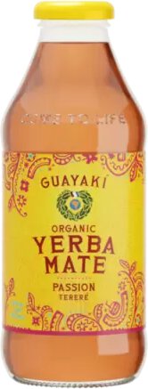 Guayaki Organic Yerba Mate Tea Passion Terere 16oz Btl