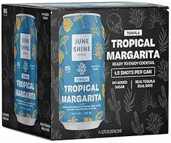 JuneShine Tropical Margarita - 4pk(8%ABV)