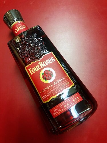 Four Roses 100 Proof Single Barrel Bourbon Whiskey OBSF