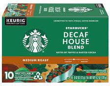 Strbk Decaf House Blend Kcup