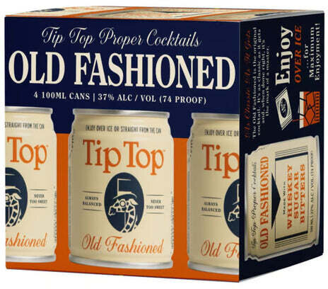 Tip Top Old Fashioned Rtd 4Pk Cans