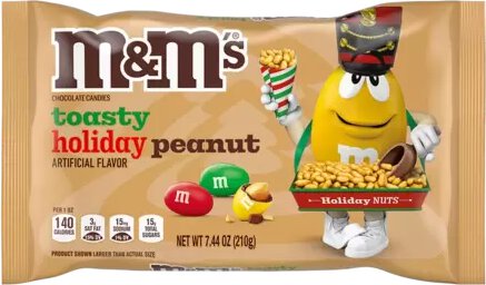 M & M Toasty Holiday Peanut