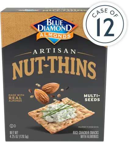 Artisan Nut Thins Gluten Free Multi Seed Crackers