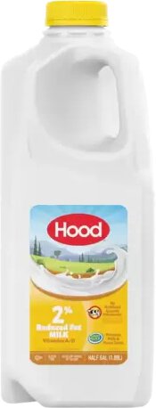 Hood Reduced Fat Milk Half Gallon
