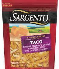 Sargento Shredded Chef Taco Bl