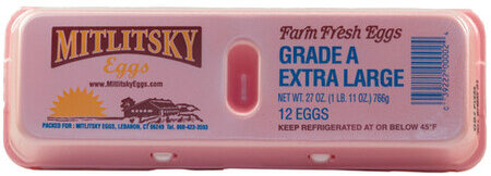 Mitlitsky Extra Large Eggs Dozen
