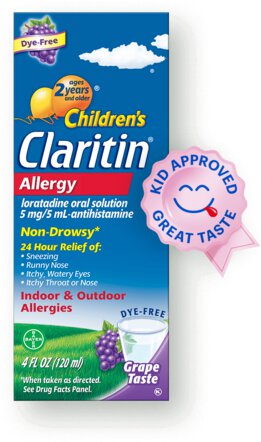 Claritin Childrens Allergy Grape Taste