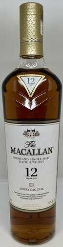 Macallan 12yr Sherry Oak Single Malt Scotch