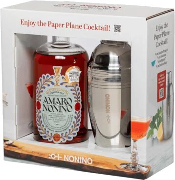Nonino Amaro Quintessentia Gift W Shaker