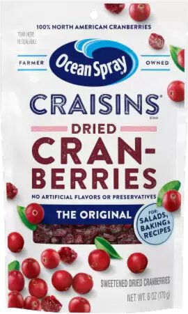 Ocean Spray Craisins Dried Cranberries Original