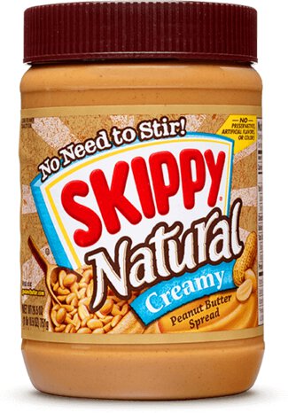 Skippy Nat Creamy Peanut Butte