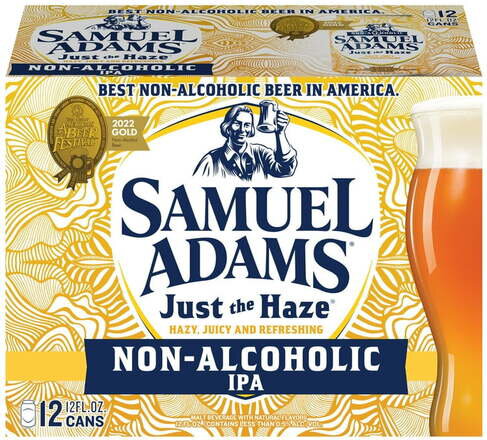 Sam Adams Just The Haze Non Alcoholic