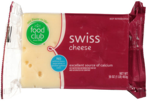 Food Club Swiss Cheese
