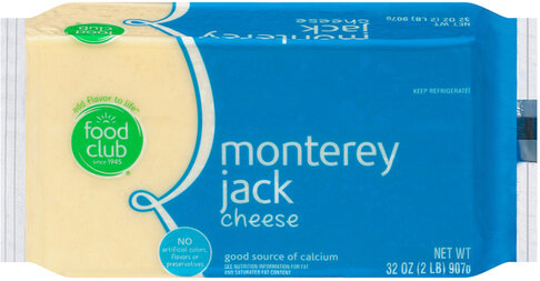 Food Club Monterey Jack Cheese