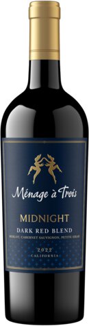 Menage A Trois Midnight Dark Red Blend