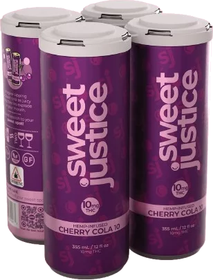 Sweet Justice Cherry Cola 10mg Thc