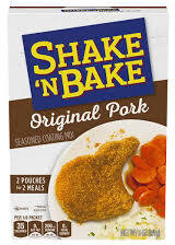 Kraft Shake N Bake Original Pork Seasoning Coating Mix