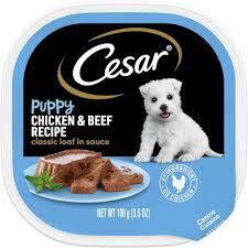 Cesar Puppy With Chicken