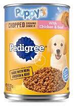 Pedigree Puppy Complete Nutrition Chicken & Beef Dinner