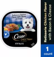 Savory Delights Rotisserie Chicken Flavor With Bacon & Cheese In Meaty Juices Wet Dog Food
