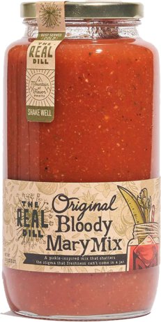 The Real Dill Spicy Bloody Mary Mix Single Glass