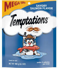 Temptations Mega 180g Salmon