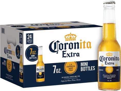 CORONA EXTRA 7OZ 24PK BOTTLES