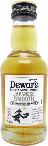 Dewar's Japanese Smooth Mizunara Oak Cask Finish 8 Year Blended Dewar's Japanese Smooth Mizunara Oak Cask Finish 8 Year Blended