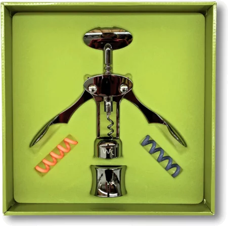 Wine Gift Set Corkscrew & Drip Ring